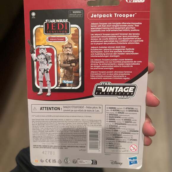 Star Wars The Vintage Collection Jetpack Trooper VC336 3.75" Action Figure - Picture 4 of 5